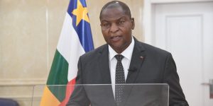 Le prÃ©sident de la RÃ©publique centrafricaine, Faustin-Archange TouadÃ©ra