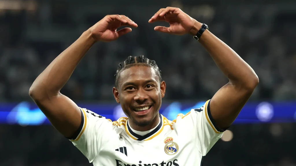 Le défenseur du Real Madrid David Alaba
