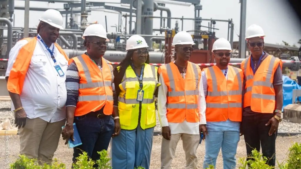 Une délégation de l'Autorité du Gazoduc de l'Afrique de l'Ouest (AGAO) en visite sur les sites Gazoduc du Bénin