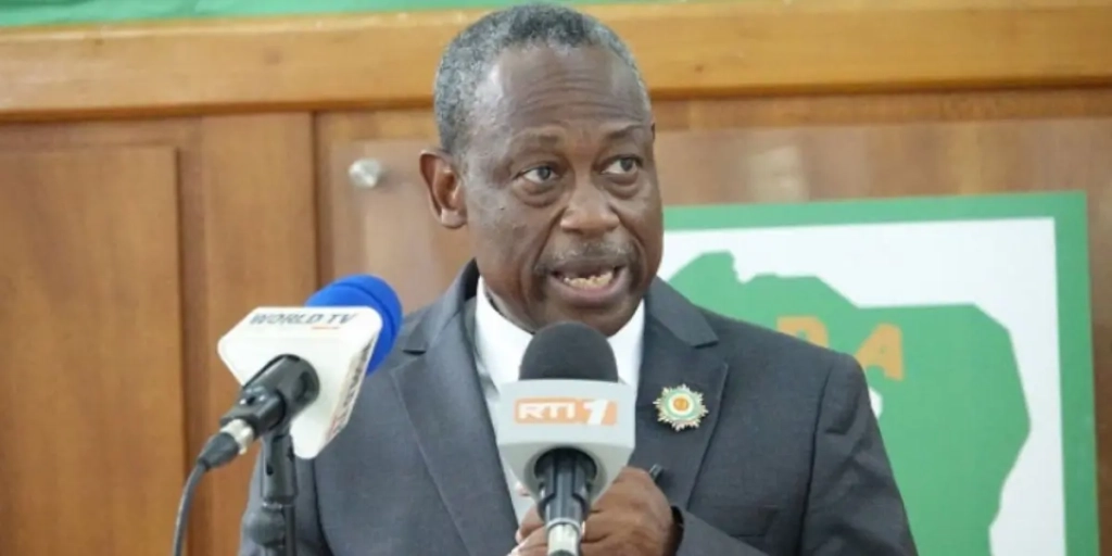 Le porte-parole du Parti démocratique de Côte d’Ivoire (PDCI-RDA), Brédoumy Soumaïla