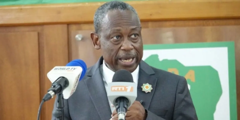 Le porte-parole du Parti démocratique de Côte d’Ivoire (PDCI-RDA), Brédoumy Soumaïla