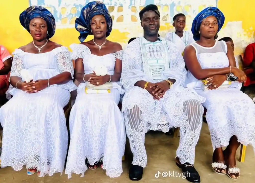 Nicholas Mbir épouse trois femmes le même jour