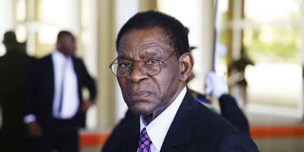 Le président Teodoro Obiang Nguema