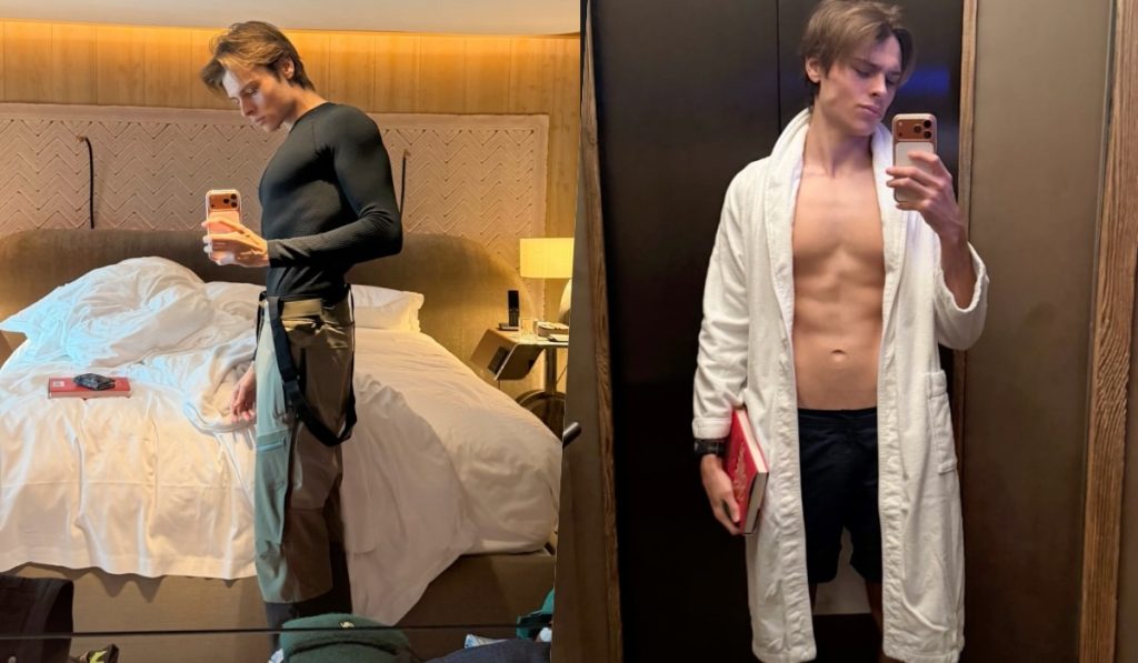 Cameron Smet, le petit fils de Johnny Hallyday, dévoile le résultat de ses séances de sport : à 21 ans, son impressionnante shape