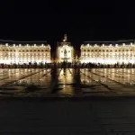 Place de la Bourse à Bordeaux