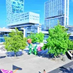 Quartier Euralille à Lille