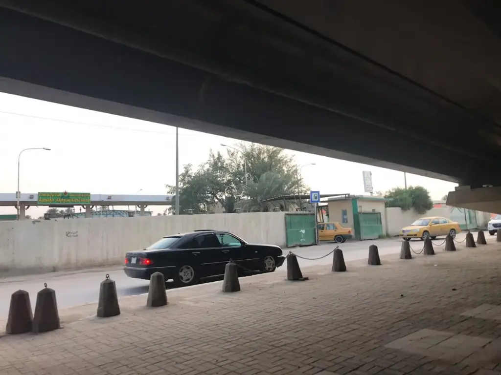 Station-service à Bagdad, Irak