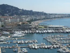 Cannes, port et Croisette