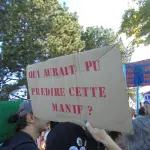 Manifestation dans les rues de Clermont-Ferrand, photo d’archives