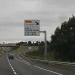 Route nationale 12 à Plénée-Jugon dans les Côtes-d’Armor
