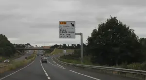 Route nationale 12 à Plénée-Jugon dans les Côtes-d’Armor