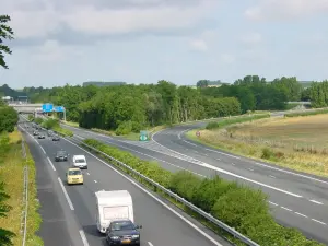 Autoroute A26 en France — illustration
