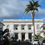L’hôtel de préfecture de la Martinique à Fort-de-France.