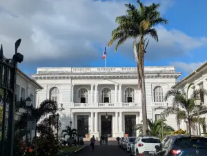 L’hôtel de préfecture de la Martinique à Fort-de-France.