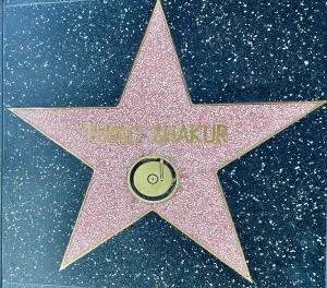 L’étoile de Tupac Shakur sur le Hollywood Walk of Fame