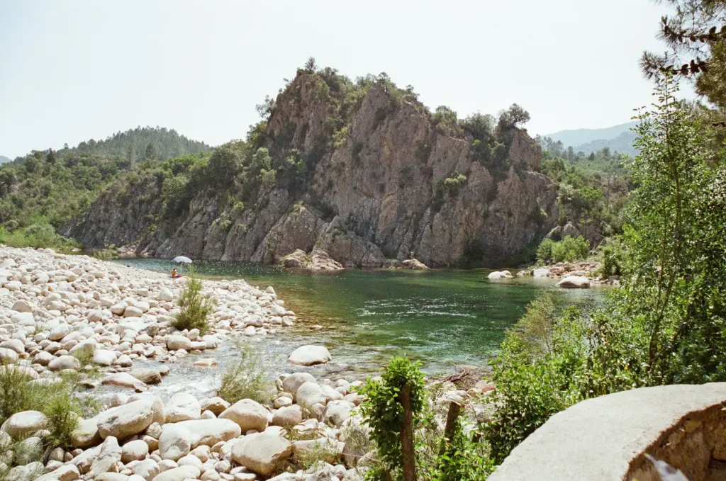 La rivière Solenzara en Corse