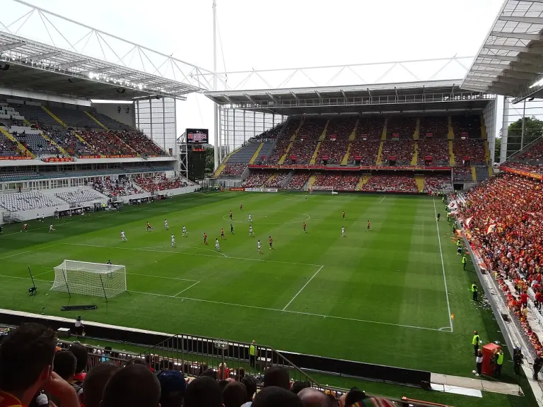 Vue d’archive du stade Bollaert-Delelis de Lens en 2015