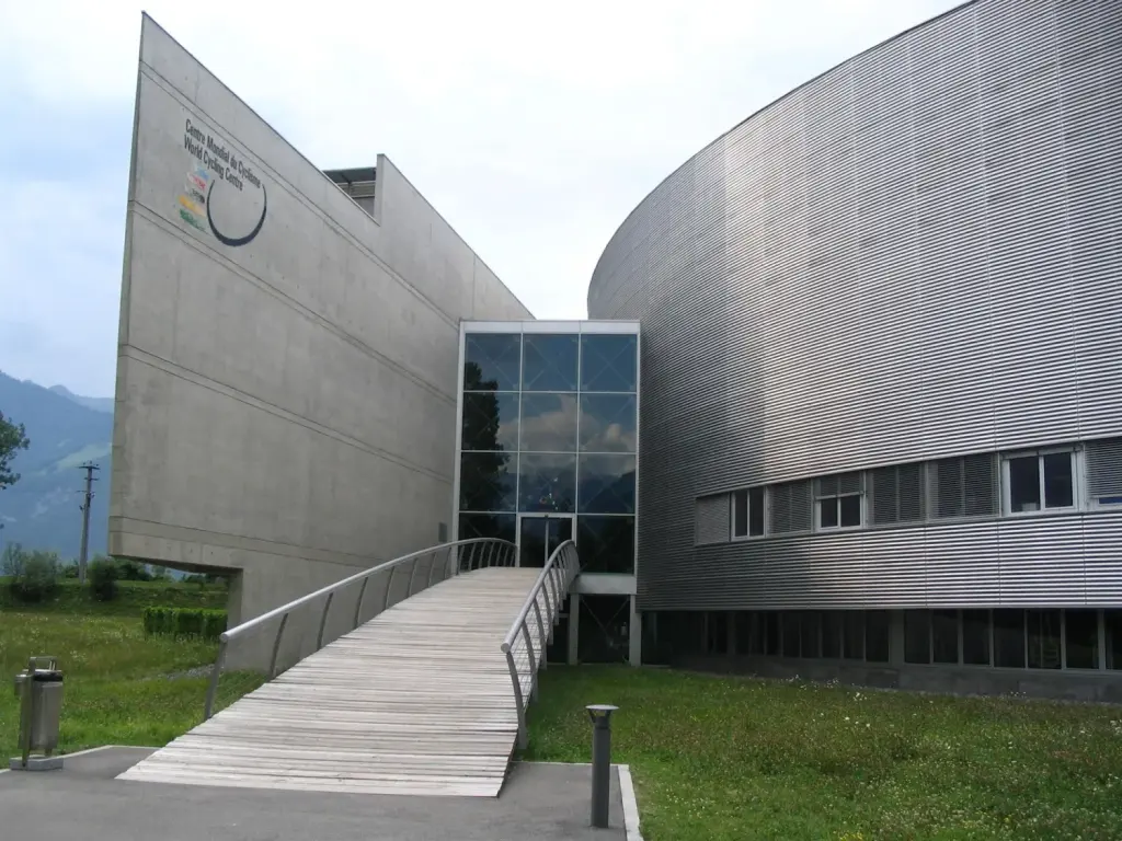 Centre mondial du cyclisme à Aigle, archive du siège de l’UCI