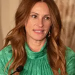 Julia Roberts lors du dîner des Kennedy Center Honors à Washington le 3 décembre 2022. Portrait d’archive, distinct du concert de Céline Dion du 10 octobre 2026.
