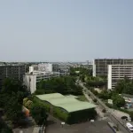 Immeubles d’habitation de Toulouse en juin 2023, photographie d’archive