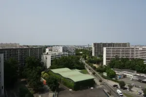 Immeubles d’habitation de Toulouse en juin 2023, photographie d’archive