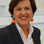 Portrait d'archive de la ministre Annie Genevard, photographiée en 2017.