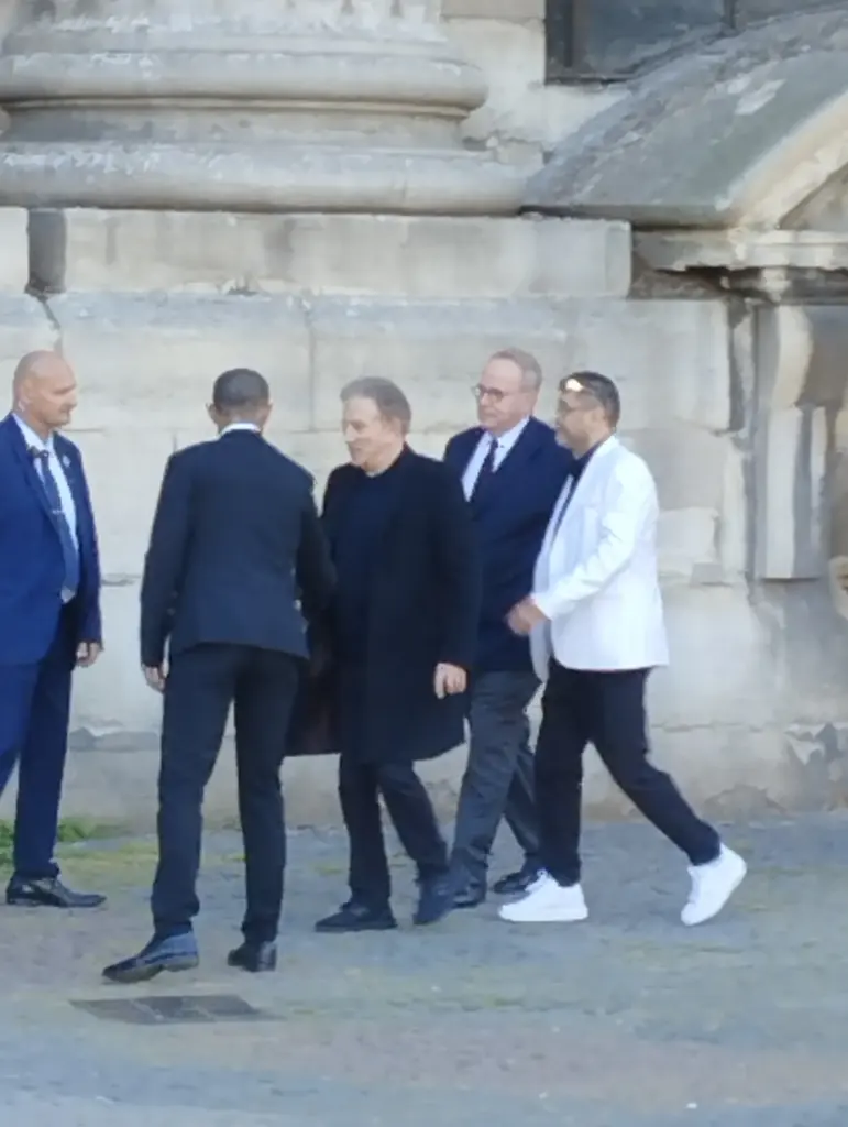 Michel Drucker à Paris en avril 2026