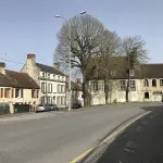 La rue du Mail à Mortagne-au-Perche