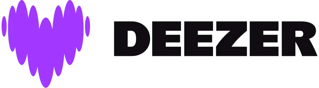 Logo violet de la plateforme musicale Deezer