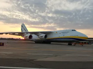 Un Antonov An-124 d’Antonov Airlines au sol, archive de juin 2019