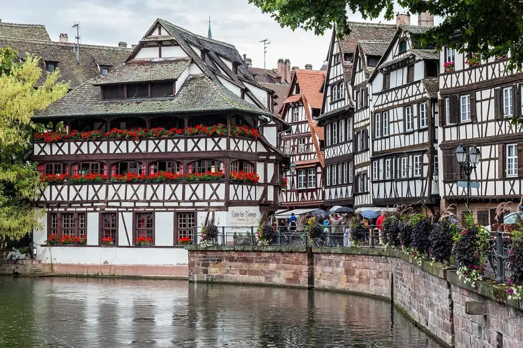 La Maison des Tanneurs à Strasbourg le 23 août 2014