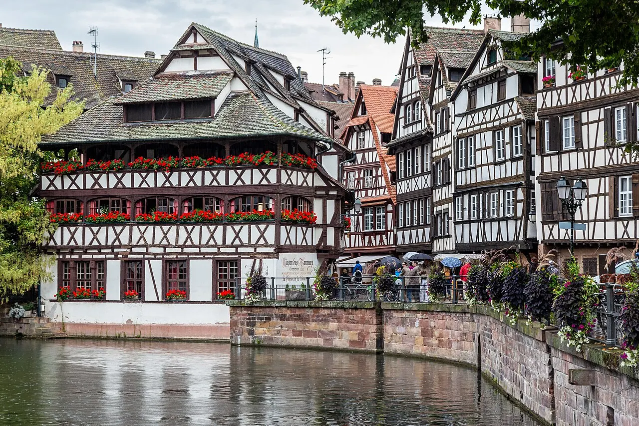 La Maison des Tanneurs à Strasbourg le 23 août 2014