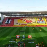 Les tribunes de Lens lors d’un match de Ligue 1 contre Lille