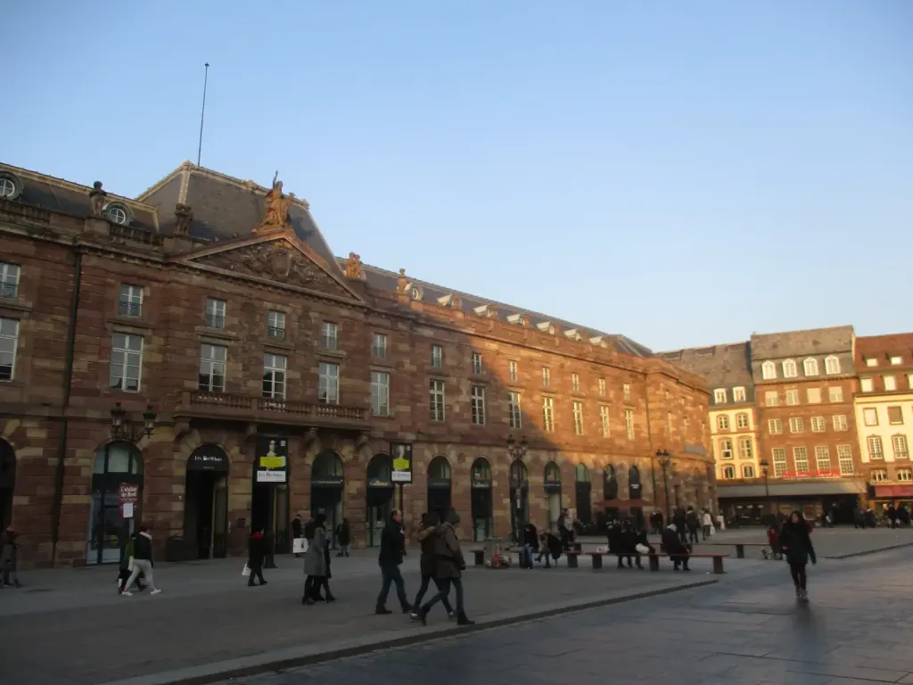 L’Aubette à Strasbourg, archive de janvier 2017