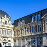 Façade du Kursaal de Besançon en février 2020