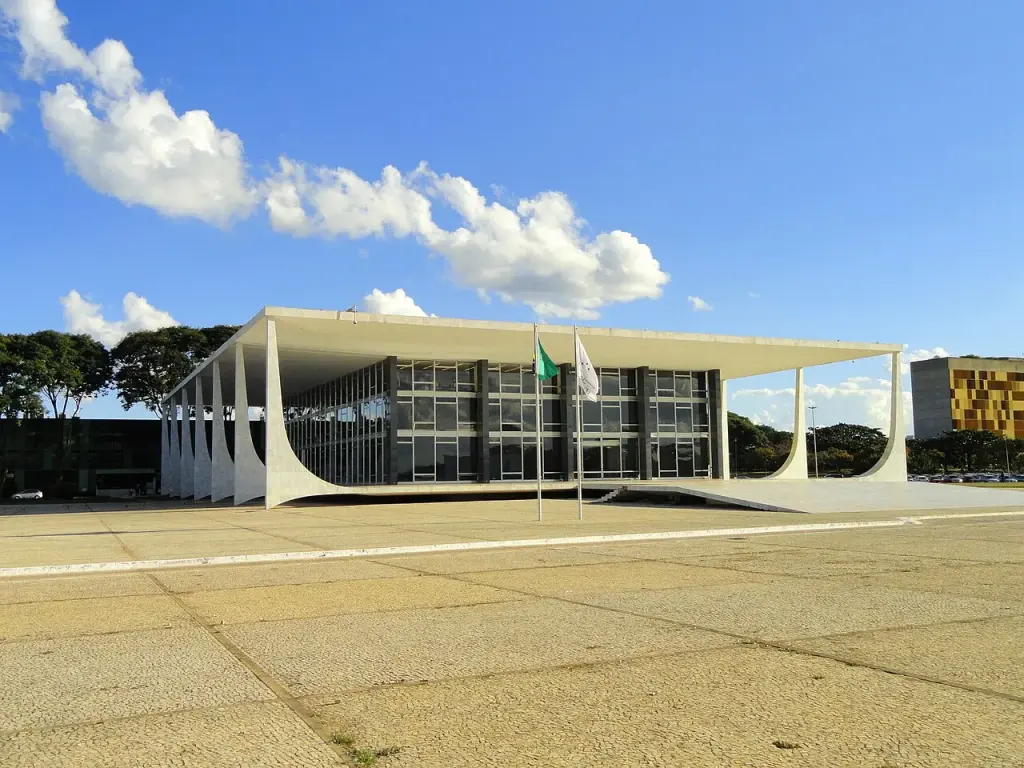 Le siège de la Cour suprême fédérale à Brasília le 29 mai 2012