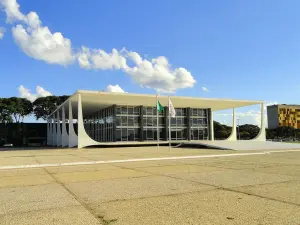 Le siège de la Cour suprême fédérale à Brasília le 29 mai 2012