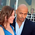 Éric Judor avec Laure Calamy au Festival de Cabourg en 2018