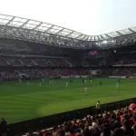 L’intérieur de l’Allianz Riviera à Nice en septembre2013, photographie d’archive.