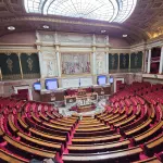 Hémicycle de l’Assemblée nationale au Palais Bourbon en juillet 2026