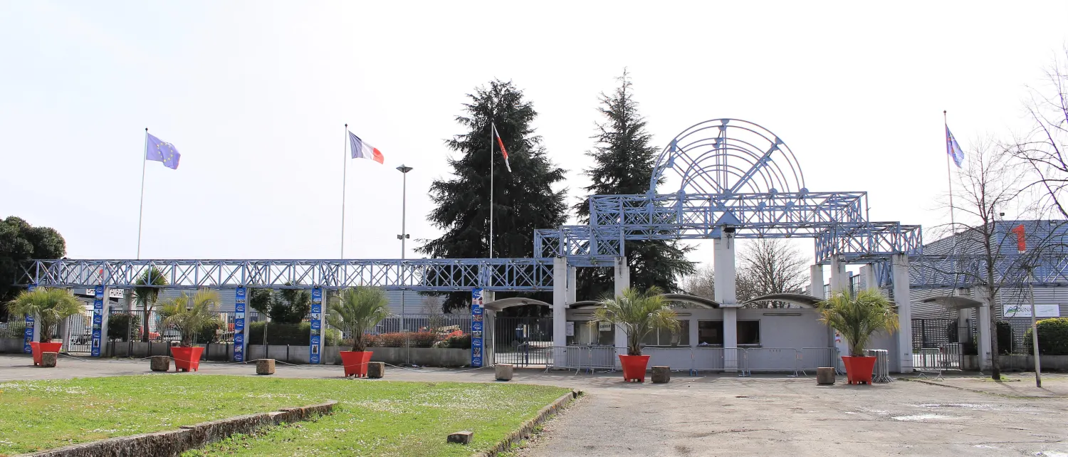 Le parc des expositions de Tarbes en mars 2022, photographie d’archive