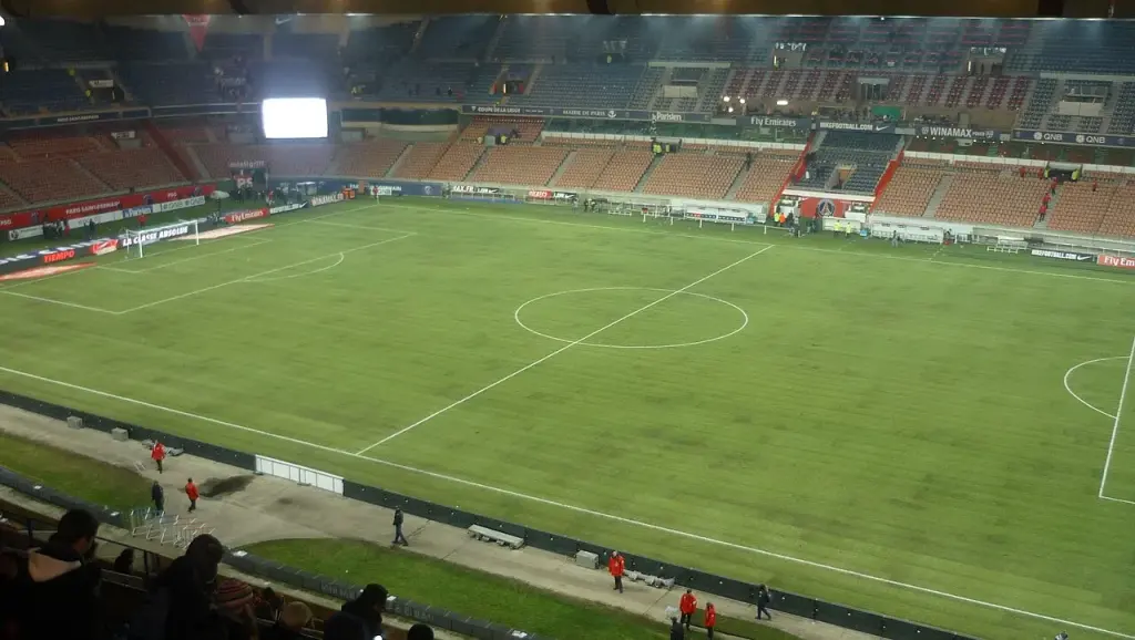 Le Parc des Princes avant un match du PSG
