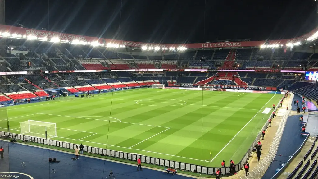 Parc des Princes avant un match entre le PSG et Lyon