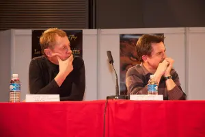Claude Guth, à gauche, et Ciro Tota lors de Chibi Japan Expo le 2 novembre 2007