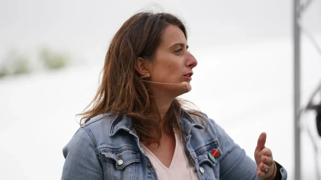 Marine Tondelier à Poitiers en août 2021, photographie d’archive