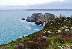 La pointe de Dinan sur la presqu’île de Crozon dans le Finistère