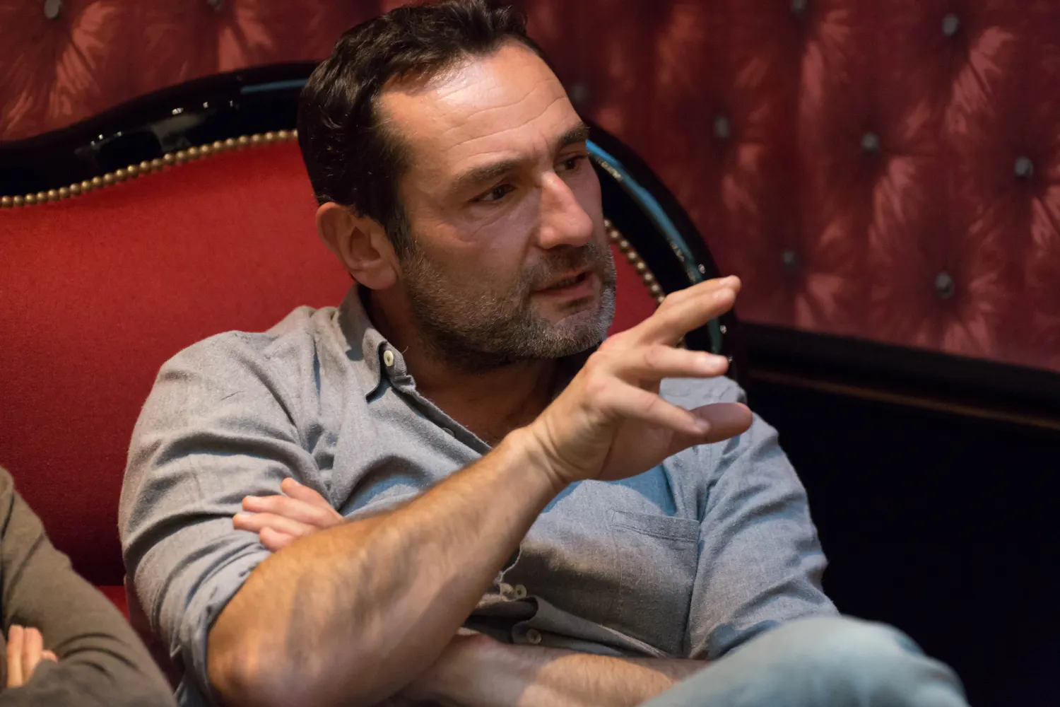 Gilles Lellouche lors d'une conférence de presse