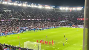 Intérieur du Parc des Princes à Paris