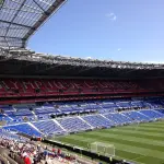 Tribunes du Groupama Stadium à Décines