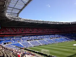 Tribunes du Groupama Stadium à Décines